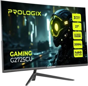 Фото: Монітор ProLogix G2725CU Black - 27" VA / 1920×1080 / 200 Гц / AMD FreeSync № 2 | KTC