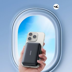 Батарея універсальна JoyRoom Magnetic Wireless JR-W020 10000mAh 20W Black (6941237118455)