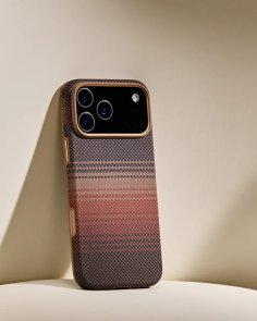 Чохол-накладка Pitaka для Apple iPhone 17 Pro - Aramid UltraGuard Sunset