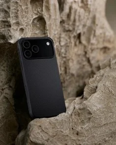 Фото: Чохол Pitaka for Apple iPhone 17 Pro - Aramid ProGuard Twill Black/Grey (KI1701MGP) № 7 | KTC