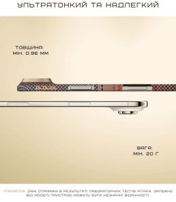 Чохол-накладка Pitaka для Apple iPhone Air - Ultra-Slim Sunset