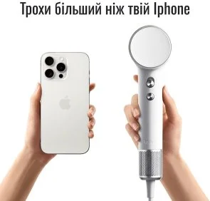 Фото: Фен Laifen MINI White (1HD31-S-EU-WH-001) № 5 | KTC