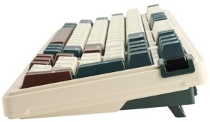 Клавіатура KZZI K98 Rainbow Switch ENG/UKR WL/BT/USB Oasis Green (6935280824975)