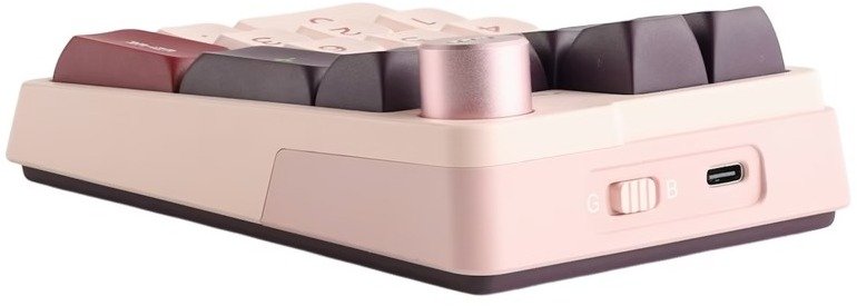 Клавіатура KZZI K20 Reappear Switch WL/BT/USB Nezuko Purple (6935280823114)