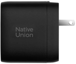 Зарядний пристрій Native Union Fast GaN Charger PD 67W Black (FAST-PD67-BLK-2CA)