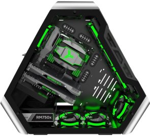 Корпус Jonsbo TR03-G Silver with window