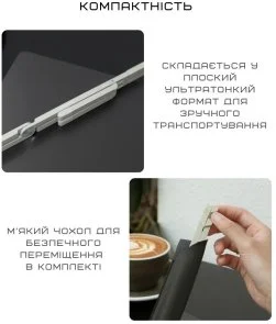 Фото: Підставка для ноутбука Native Union Fold Laptop Sandstone (FOLD-STAND-SAN-RP) № 10 | KTC