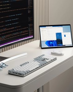 Клавіатура Satechi SM3 Slim Wireless Light (ST-KSM3LT-EN)