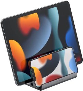 Підставка для ноутбука Satechi Dual Vertical Stand Space Gray (ST-ADVSM)