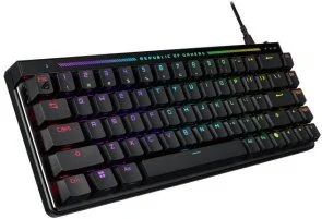 Фото: Клавіатура ASUS ROG Falchion Ace HFX Magnetic Switches 68key USB Black (90MP03VE-BKMA00) № 4 | KTC