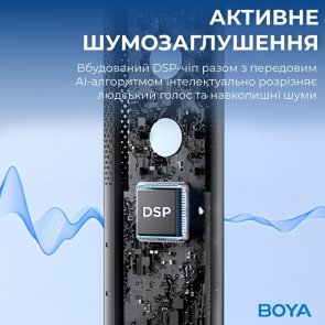 Мікрофон BOYA K5-02 RGB Black (BOYA K5-02)