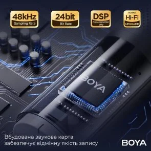 Фото: Мікрофон BOYA K9 RGB Black (BOYA K9) № 11 | KTC