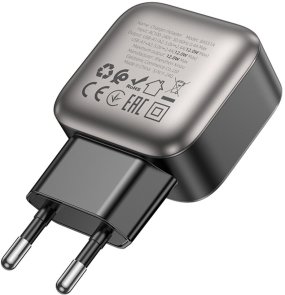 Зарядний пристрій BOROFONE BAS51A Absolute Black (6941991116100)