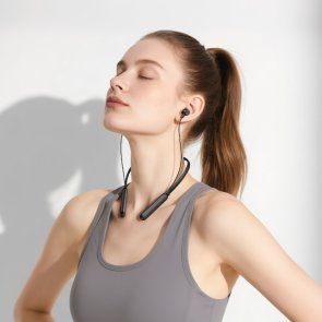 Гарнітура BOROFONE BE72 Sun Neck Hanging Black (6941991124518)