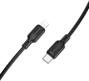 Фото: Кабель BOROFONE BX113 Lenny 27W AM / Lightning 1m Black (6941991115370) № 3 | KTC