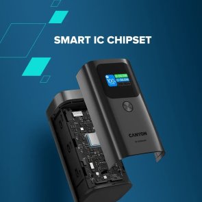 Батарея універсальна Canyon Powerbank OnPower 150 15000mAh 100W Qi2 15 (CNS-CPB150DG)