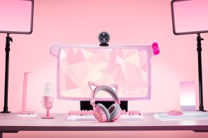 Гарнітура Razer Kraken Kitty V3 Pro Quartz (RZ04-05170200-R3M1)