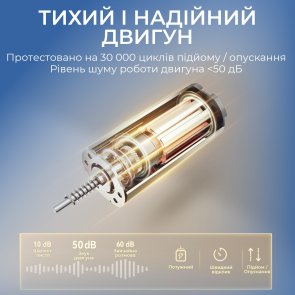 Стіл SIHOO D05, Walnut/Black