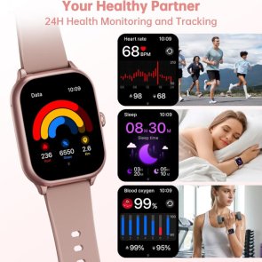 Смарт годинник Oukitel V7 Pink (6941749851062)