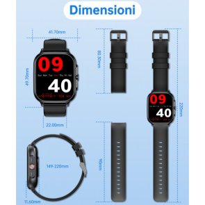 Смарт годинник Oukitel V7 Pro Black (6941749851079)