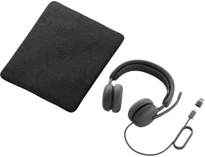 Фото: Гарнітура Logitech Zone Wired 2 for Business UC version Graphite (981-001618) № 5 | KTC