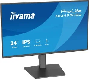 Фото: Монітор iiyama ProLite XB2493HSU-B1 Black - 23.8" IPS / 1920×1080 / 120 Гц / Pivot / HAS № 6 | KTC