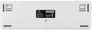 Клавіатура, Aula F108 Pro ENG/UKR WL/BT/USB, White