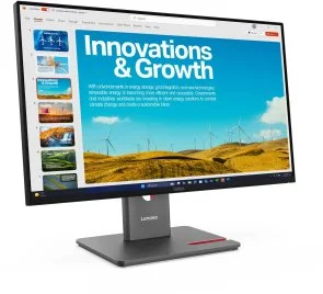 Фото: Монітор Lenovo ThinkVision P24QD-40 Black (64B1GAT1UA) - 23.8" IPS / 2560×1440 / 120 Гц / Pivot / HAS № 2 | KTC