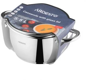 Фото: Каструля Ardesto Gemini Lucca 5.5L (AR4355LC) № 4 | KTC