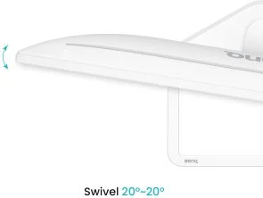 Фото: Монітор BenQ EW270Q White (9H.LP7LA.TBE) - 27" IPS / 2560×1440 / 200 Гц / AMD FreeSync Premium № 12 | KTC