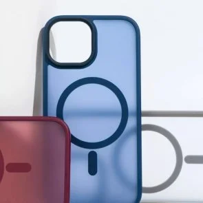 Фото: Чохол WAVE for Apple iPhone 15 - Matte Insane Case with Magnetic Ring Gray (50834_gray) № 4 | KTC