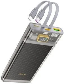 Фото: Батарея універсальна Hoco J104 Discovery Edition 10000mAh 22.5W Gray (6931474788955) № 3 | KTC
