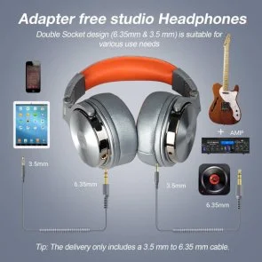 Фото: Навушники OneOdio Pro 50 Grey № 3 | KTC