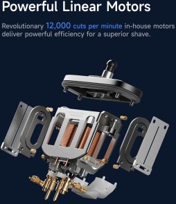 Електробритва Laifen T1 Pro Dark Blue (1ER51-L-XX-BE-001)