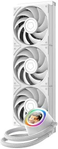 Фото: Система рідинного охолодження ID-COOLING FX360 LCD PE White (FX360 LCD PE WHITE) № 2 | KTC