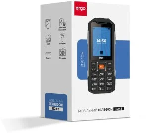 Фото: Мобільний телефон ERGO E242 Black № 5 | KTC