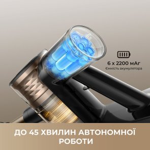 Ручний бездротовий пилосос Dreame R10s Lite (VRV80A)