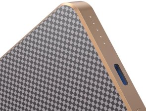 Батарея універсальна Proove Carbon Slim 5000mAh 20W/Qi 15W Sunflare (PBCS20010050)