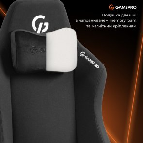 Крісло GamePro GC775B Fabric Black