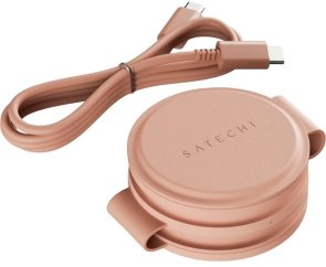 Бездротова зарядна станція Satechi OntheGo 3-in-1 Desert Rose (ST-QTG31R)