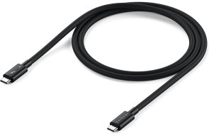 Кабель Satechi 240W Thunderbolt 5 Pro Type-C / Type-C 1m Black (ST-YTB5100K)