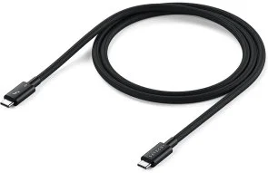 Фото: Кабель Satechi 240W Thunderbolt 5 Pro Type-C / Type-C 1m Black (ST-YTB5100K) № 2 | KTC