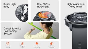 Смарт годинник Mibro A3 45mm Dark Gray (XPAW022D)