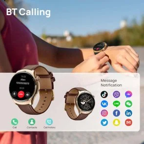 Фото: Смарт годинник Mibro Lite 3 Pro 45mm Rose Gold (XPAW019RG) № 12 | KTC