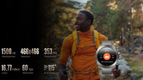 Смарт годинник Mibro GS Explorer S 48mm Titanium Silicone (XPAW023TS)