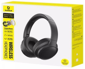 Гарнітура Baseus Bass BH1 Lite Cosmic Black (A0203C00)