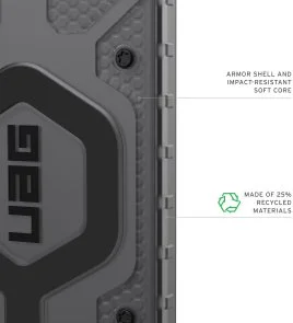 Фото: Чохол UAG for Samsung S26 Plus - Pathfinder Clear with Magnet Ash/Black (214527113140) № 5 | KTC