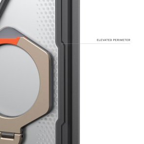 Чохол UAG for Samsung S26 Ultra - Plasma XTE 360 with Magnet Ash/Pop Orange (214525113131)