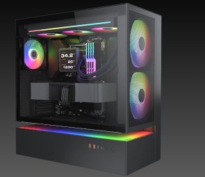 Корпус Cougar CFV235 Mesh Black with window