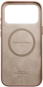 Фото: Чохол Native Union for Apple iPhone 17 Pro Max - RE Classic Tan (RECLA-TAN-NP25PM) № 3 | KTC